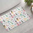 thumbnail image 2 of Fantasy Princess Pattern Bathroom Rugs Mat,Non Slip Microfiber Bathroom Rug,Rubber Backing,Soft Bathroom Mats for Bathroom Floor,Tub and Shower,17x27in(43x68cm), 2 of 5