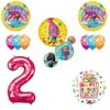 TROLLS Movie 2nd Happy Birthday Party Balloons Decoration Supplies Poppy Bran...