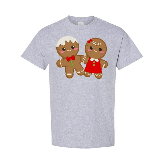 Inktastic Gingerbread Couple T-Shirt