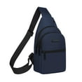 thumbnail image 3 of Compact Crossbody Chest Bag for Travel, Sports and Daily Use - Water-Repellent Polyester Bag with Adjustable Straps and Breathable Back Panel, 3 of 8