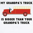 thumbnail image 2 of CafePress - My Grandpas Truck Is Bigger Than Your Grandpas Tru - Baby Light Bodysuit, Size Newborn - 24 Months, 2 of 4