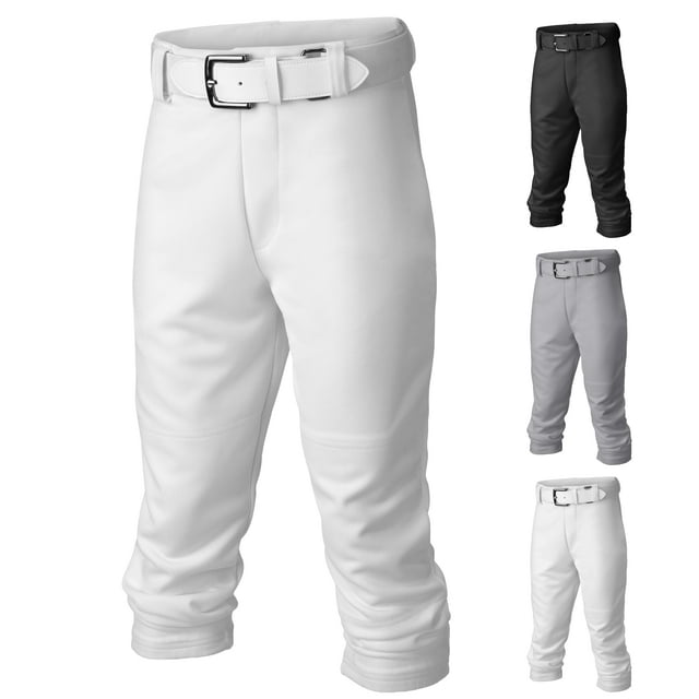Pantalón de Béisbol Easton PRO+ Juvenil Blanco Largo Completo
