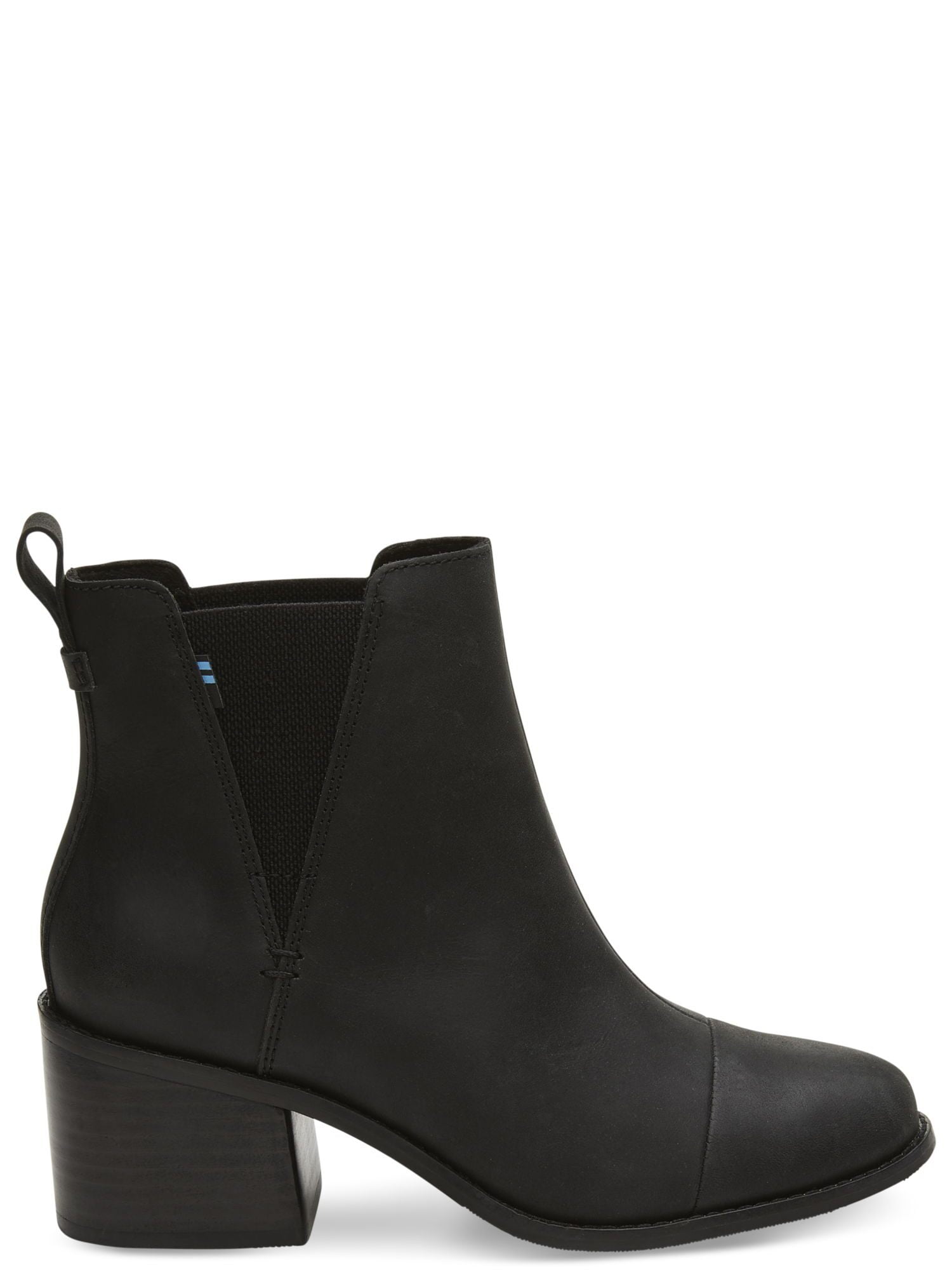 toms black leather esme boots