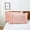 Peach, variant on 20"x26" French Country Ruffled Pillow Shams Set of 2 - Double Ruffle Design, Envelope Closure Breathable Fabric for Bedrooms, Sofas