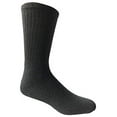thumbnail image 6 of Yacht & Smith 12 Pairs Mens Classic Crew Socks With Full Cushion Cotton Blend, King Size 13-16, by SOCKS'NBULK (Black), 6 of 6