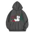 thumbnail image 3 of WILLBEST Sudadera con Capucha Navideña para Mujer: Sudadera con Capucha Estampada de Manga Larga con Diseño de Muñeco de Nieve y Bloques de Color, Estilo 2024 X-Grande, 3 of 3
