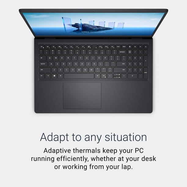 Dell 15 Laptop DC15250 - 15.6-inch FHD, Intel Core 3-100U, 8GB RAM