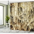 thumbnail image 5 of Ambesonne American Shower Curtain, New York City at Night, 69"Wx70"L, Yellow, 5 of 5