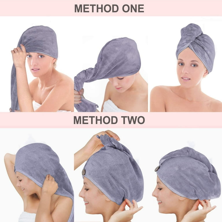 Towel Large Absorbent Hair Microfiber Soft Drying With Stretch For Wet  Curly Long Anti Frizz Quick From Goin, $10.43