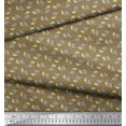 thumbnail image 2 of Soimoi Brown polyester Crepe Fabric Tortoise Ocean Print Fabric by Yard 52 Inch Wide, 2 of 3