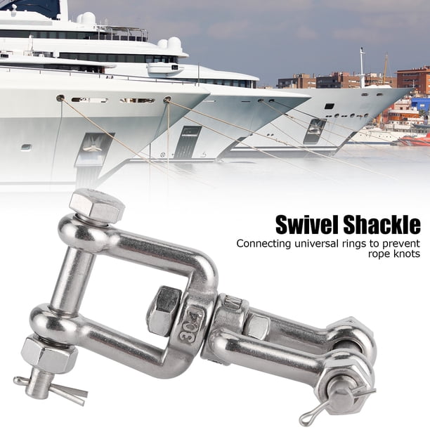 Connecteur Chaîne Ancre 6-8 Mm Connecteur Rotatif D'ancre En Acier Inox 316 - Pour Chaîne 6 à 8 Mm, Capacité 1900-2200 Lb - Améliore La Manoeuvre Du Bateau équipement Nautique Résistant Connecteur Chaîne Ancre 6-8 Mm Connecteur Rotatif D'ancre En Acier Inox 316 - Pour Chaîne 6 à 8 Mm, Capacité 1900-2200 Lb - Améliore La Manoeuvre Du Bateau équipement Nautique Résistant