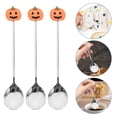 thumbnail image 3 of 6pcs Halloween Spoons Stainless Steel Cake Spoons Pumpkin Spoons Dessert Spoons Halloween Tableware, 3 of 8