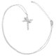 thumbnail image 4 of Luxurious Cross Pendant Necklace For Women Formal Attire Silver Everyday Wear 1Pack, 4 of 5