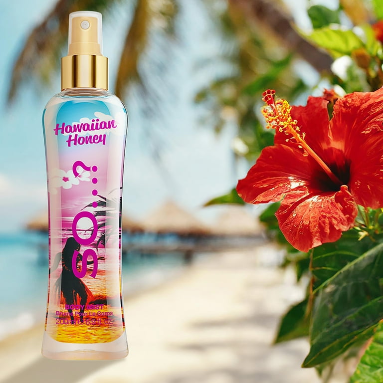 So…? Hawaiian Honey Body Mist, Body Spray for Women, 6.9 oz