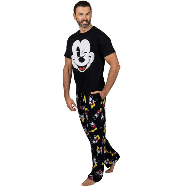 Mens mickey mouse pyjamas discount