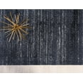 thumbnail image 3 of Jill Zarin’s Uptown Rectangular Abstract Modern Area Rugs, Navy, 3 of 8