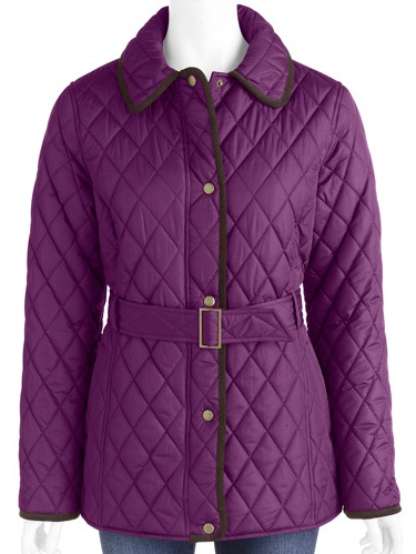 Faded Glory Women's PlusSize Quilted Barn Jacket