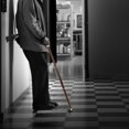 thumbnail image 4 of Raindrops Daily Use Walking Cane Dark Brown Wood Collapsible Round Tip 1Set, 4 of 7