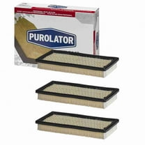 3 pc Purolator TECH TA23465 Air Filters for 027 133 843 042-0323 042-1440 049 133 843 1-457-429-957 1-457-429-973 2133 22133 222-4581 23-3015-4 25096099 25096100 261 271 338 43 300 3133 32133 33-2002