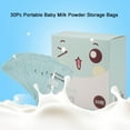 thumbnail image 2 of LAZIOEGR 30-Pack Disposable Milk Powder Storage Pouches, 50g Capacity, Double Seal, Leak-Proof, Sterilized, Easy Pour, Travel‑Friendly Baby Feeding Bags, 2 of 11