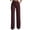 Wine VV3, variant on Elite Women's High-Waist Dress Pants - Tailored Straight-Leg Trousers - Smooth Wrinkle-Free Office Wear - Chic Smart-Casual Wardrobe Staple 2026