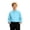 F175-Sky Blue, variant on FYDUU Teens Boys Shirts Solid Color Long Sleeve Dress Shirts Kids Lapel Button Down Tops Formal School Uniform Shirt Back To School Wear 10-11 Years