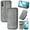 Gray, variant on Flip Case for Oneplus Nord 5 Leather Case Fashion Design Wallet Function Flip Cover Exquisite Business