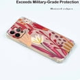 thumbnail image 5 of Brief Flower Strokes Case for iPhone 11 Pro,Aesthetic Colourful Floral Pattern Soft TPU Full Cover Case, 5 of 5