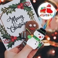 thumbnail image 4 of FELTECHELECTR 10 marionetas de dedo de Papá Noel y alce, minimuñecas de dedo, juegos de juguetes navideños para dedos, 4 of 7