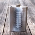 thumbnail image 2 of 8oz Football Flask L1, 2 of 3