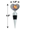 thumbnail image 4 of Always Faithful Yellow Lab Labrador Hunting Dog Heart Love Wine Bottle Stopper, 4 of 6