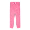 thumbnail image 3 of Sleep On It Girls Foil Print Velour Top and Pants Pajama Set, 2-Piece, Sizes 8-16, 3 of 5
