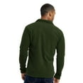 thumbnail image 2 of SLM Mens Polar Fleece Long Sleeve Full Zipper Zip Up Jacket Winter Turtleneck, 2 of 4