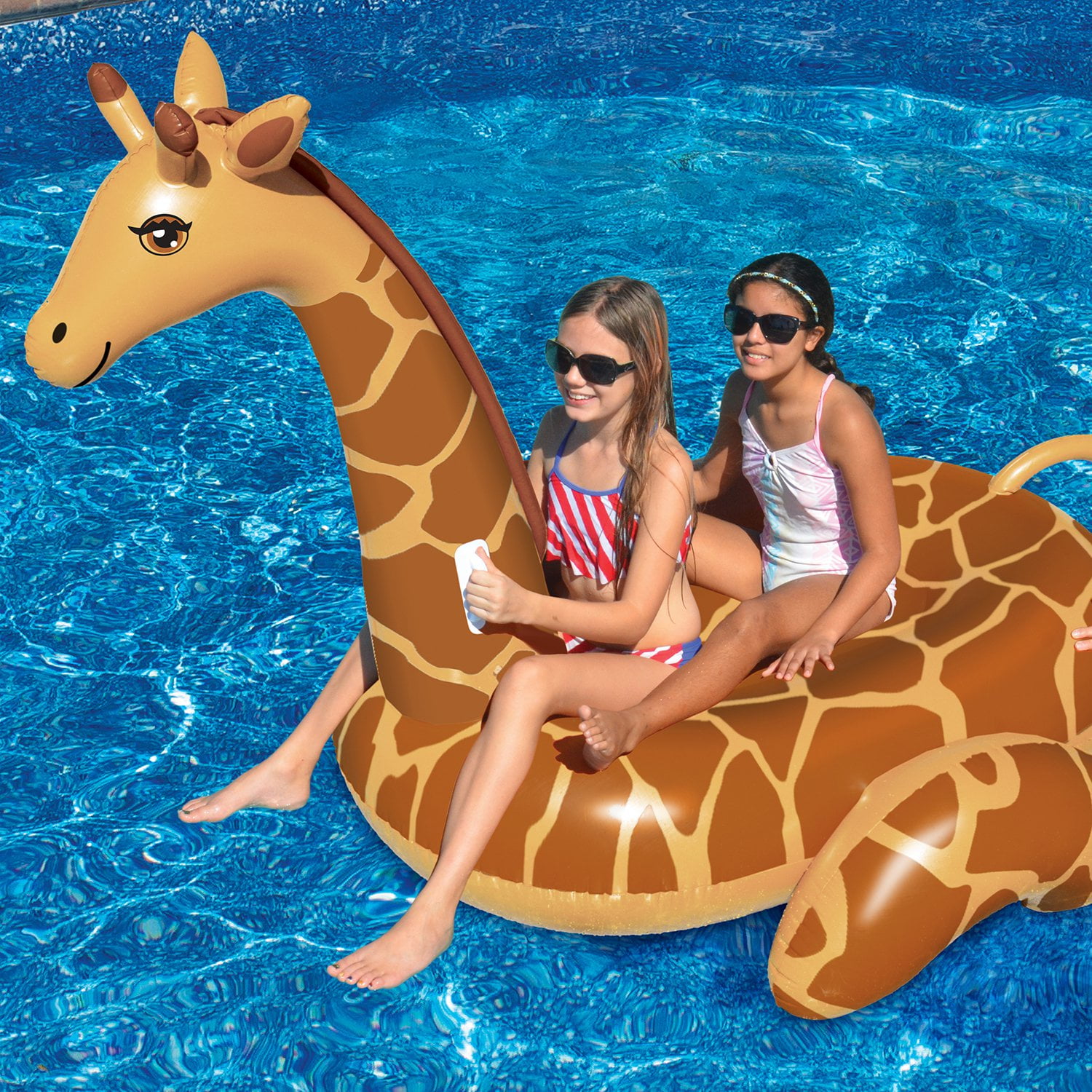 inflatable giraffe pool toy
