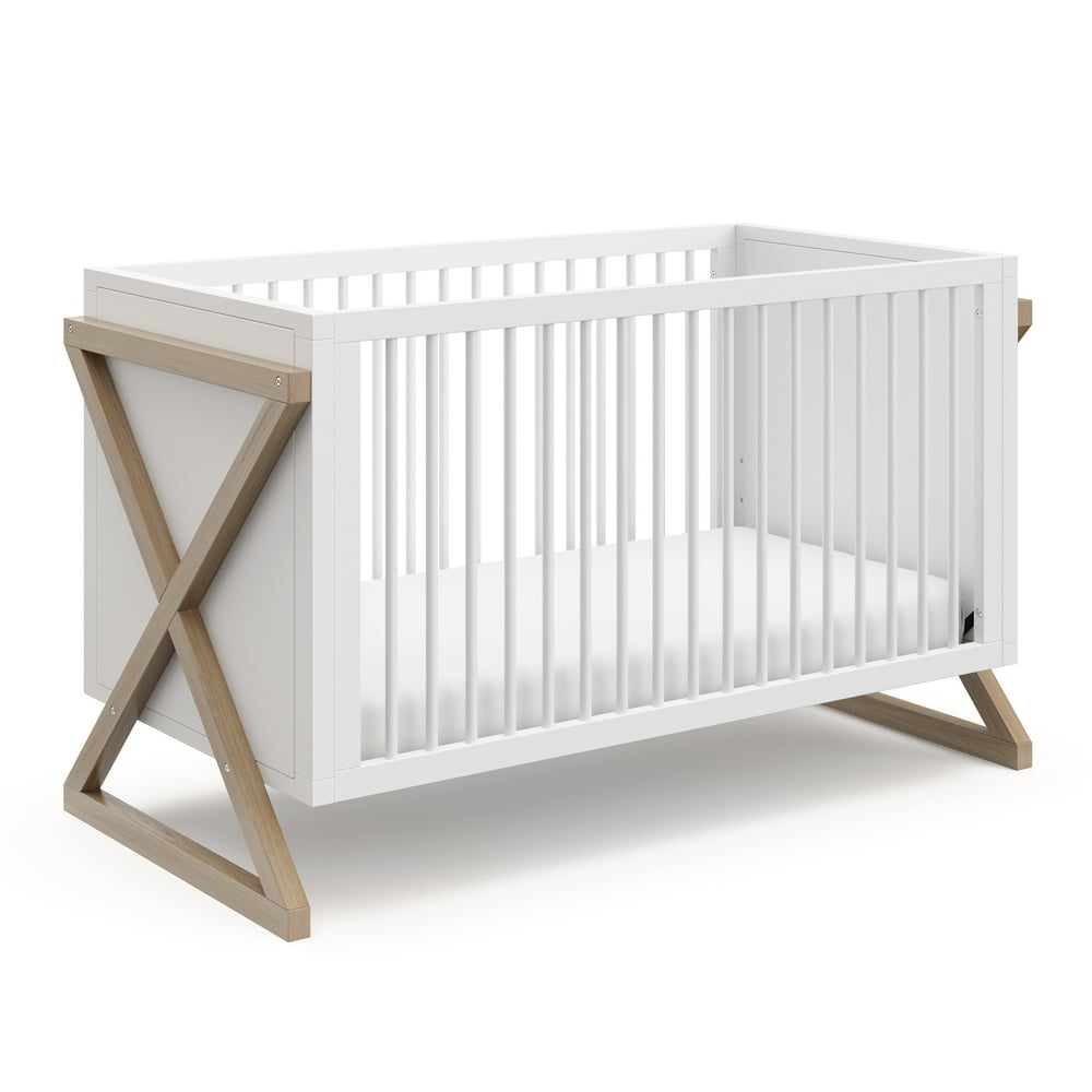Storkcraft Equinox 3in1 Convertible Crib White/Driftwood Walmart