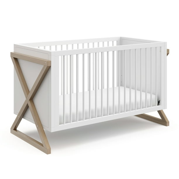 Storkcraft Equinox 3 In 1 Convertible Crib White Driftwood