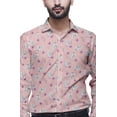 thumbnail image 2 of BESTMAN PrintedÂ&nbsp;Men ShirtsÂ&nbsp;Long Sleeve Printed Button Down Cotton Shirt, 2 of 5