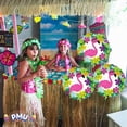 thumbnail image 2 of PMU Luau Balloon 18 Inch Mylar Flamingo Pkg/1, 2 of 8