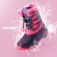 thumbnail image 4 of Weestep Toddler Kids Waterproof Snow Winter Boots for Girls and Boys, 4 of 10