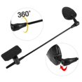 thumbnail image 3 of Bicycle Helmet Rearview Mirror, Lightweight Bike Helmet Reflector Cycling Mirror Accessory(1pc, Black), 3 of 5