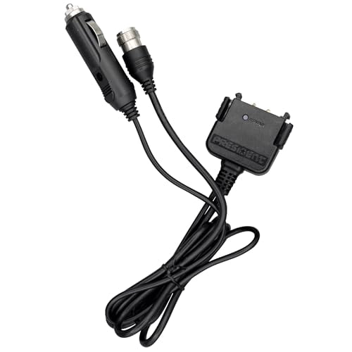 President Jerry FCC AM/FM Portable Radio with Vehicle Charging – Black