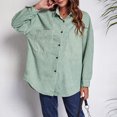 thumbnail image 5 of Vedolay Women Blazer Suit Jacket Trendy Open Front Cardigan Dressy Blazer Jacket Jacket Green,XL, 5 of 5