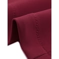 thumbnail image 5 of INSPIRE CHIC Women's Business Casual Lapel Short Sleeve Open Front Cropped Work Office Blazer XL Wine Red, 5 of 6
