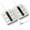 White 2PC, variant on 3000W 6 Universal AC Jack Power Strip Surge Protector Timed Desktop Socket With PD3.0 QC3.0 Fast USB Charger 2M Extension Socket