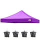 thumbnail image 1 of Toldo de repuesto para carpa plegable de 10 x 10 pulgadas, color morado, 1 of 6