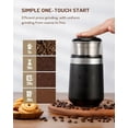 thumbnail image 6 of GDOR Super Silent Coffee Grinder Electric, Coffee Bean Grinder, Espresso Grinder with 1 Removable Stainless Steel Bowl, 6 of 6