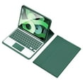 thumbnail image 1 of Riwcyla Clavier Sans Fil Clavier USB avec Étui de Protection en Cuir PU pour Tablette Compatible avec Air2 9.7 Po/ 9.7 Po(2017)/ 9.7 Po(2018)/ Pro 9.7 Po, 1 of 6