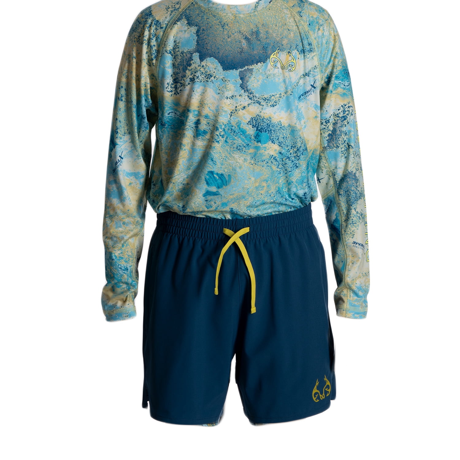 Youth Realtree Board Shorts, Navy, S