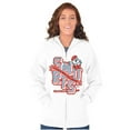 thumbnail image 3 of Retro Papa Smurf Little But So Great Zip Up Hoodie Men's Women's Brisco Brands S, 3 of 6