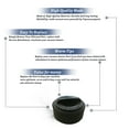 thumbnail image 3 of 3 Pk, Bissell Vacuum Inner/Outer Circular Filter Assembly for Mod 23T7, 2037593, 3 of 3